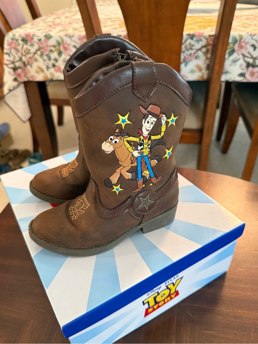 Toddler Toy Story Boots - Woody Western Style - Picture 3 of 7